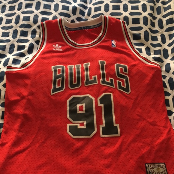 rodman 91 jersey